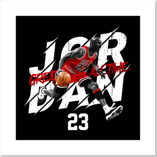 Jordan 23 - Greatest Of All Time Posters and Art